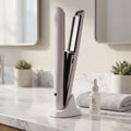 Negative Ion Mist Flat Iron Long Lasting Straight Curly Hair Tool
