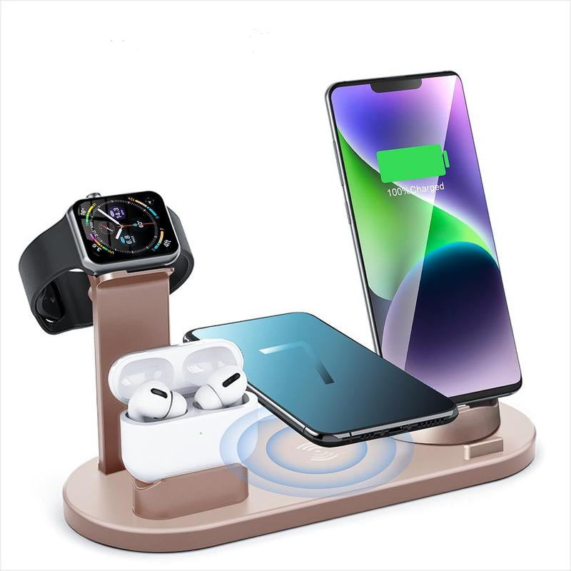 Wide Application Wireless Charger, Portable Phone Charging Stand, Multi-Function Wireless Charging Station for Cellphone, Portable Charger